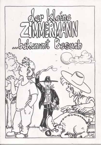 Malbuch "Der kleine Zimmermann ... bekommt Besuch"